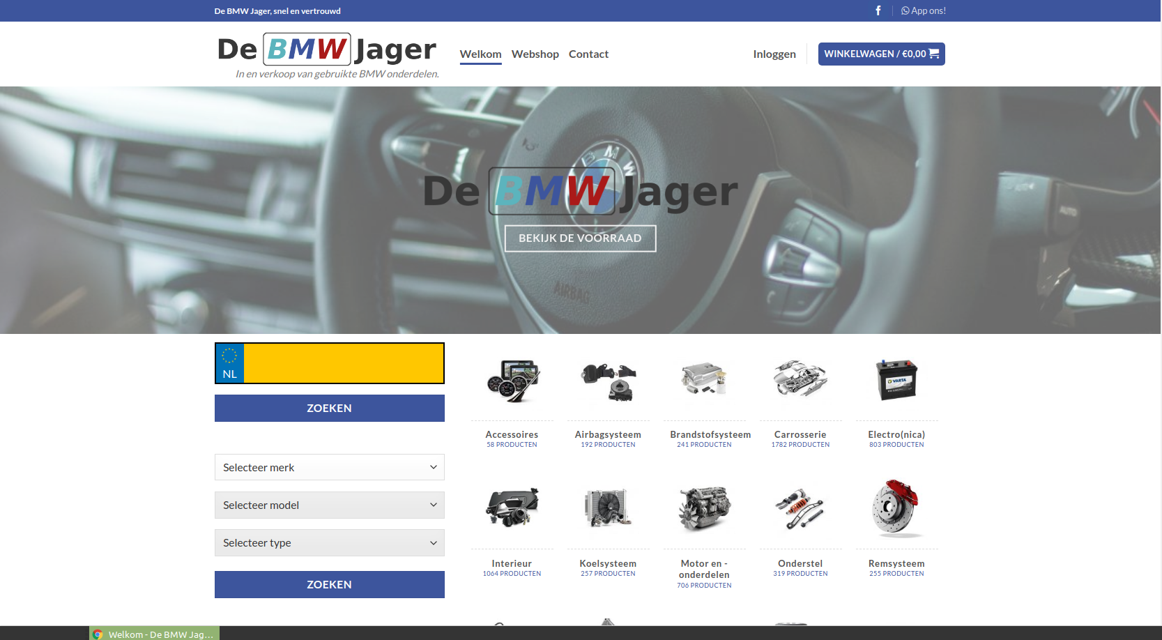 Website BMW Jager